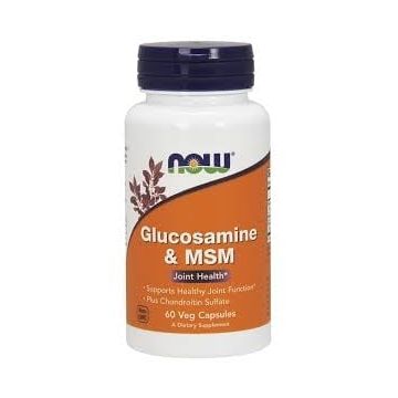 Now Glucosamine + MSM 60 veg caps