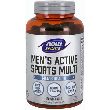 Now Men s Active Sports Multi 180 softgels