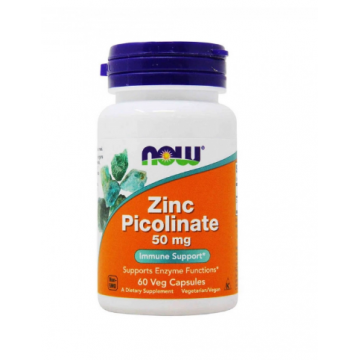 Now Zinc Picolinate 50 mg 60vcaps