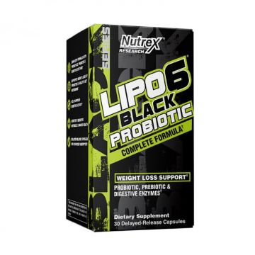 Nutrex Lipo 6 Black Probiotic 30 caps