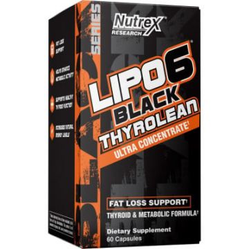 Nutrex Lipo 6 Black Thyrolean 60 caps