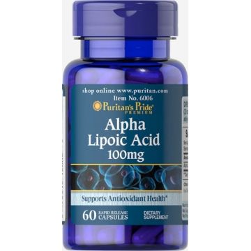 Puritan s Pride Alpha Lipoic Acid 100 mg 60 caps