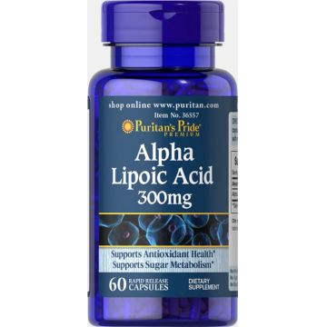 Puritan s Pride Alpha Lipoic Acid 300 mg 60 caps