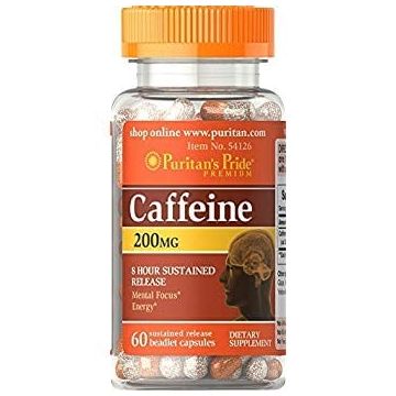 Puritan s Pride Caffeine 200 mcg 60 caps