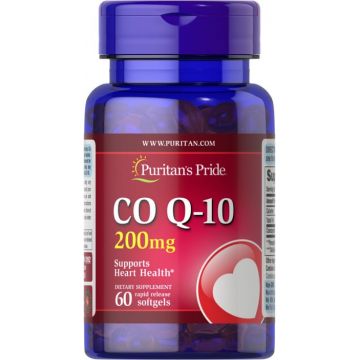 Puritan s Pride CO Q-10 200 mg 60 softgels