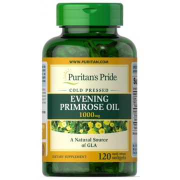 Puritan s Pride Evening Primrose Oil 1000 mg 120 softgels