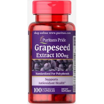 Puritan s Pride Grapeseed Extract 100 mg 100 caps
