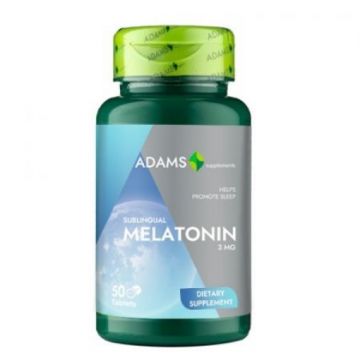 adams vision melatonina 3mg ctx50 cpr
