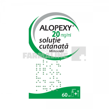 Alopexy 20 mg/ml Solutie cutanata 60 ml