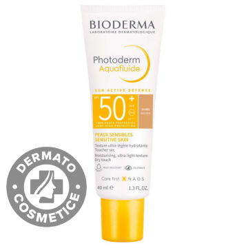 Crema lejera cu SPF50+ Aquafluide Doree Photoderm, 40ml, Bioderma