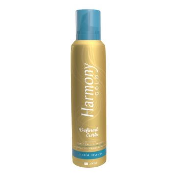 HARMONY Gold Spuma de par Defined Curls, 200ml