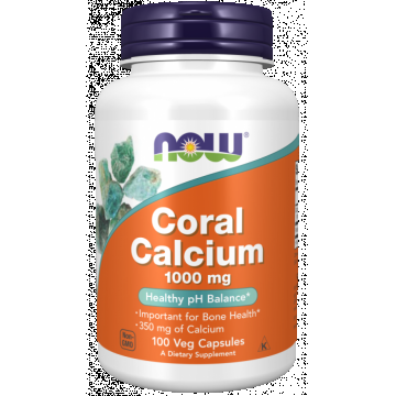 Now Coral Calcium 1000mg 100 vcaps