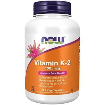 Now Vitamin K-2 100 mcg 250 vcaps