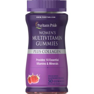 Puritan s Pride Women s Multivitamin Gumies Plus Collagen 50 gum