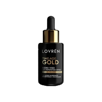 Ser pentru fata Time Age Gold Siero Viso, 30ml, Lovren