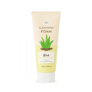 Spuma de curatare Smile Day Cleansing Foam Aloe, 180ml, Orjena