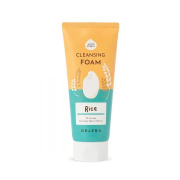 Spuma de curatare Smile Day Cleansing Foam Rice, 180ml, Orjena