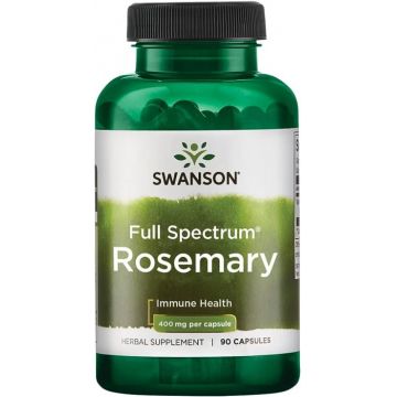 Swanson Full Spectrum Rosemary 400 mg 90 caps