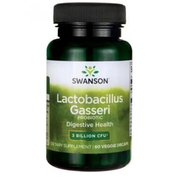 Swanson Lactobacillus Gasseri 3 Billion CFU 60 vcaps