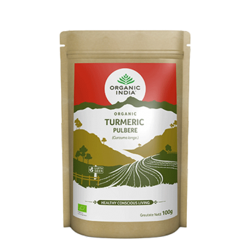 Turmeric pulbere fara gluten, 100g, Organic India