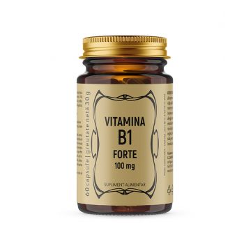 Vitamina B1, 60 capsule, Laboratoarele Remedia
