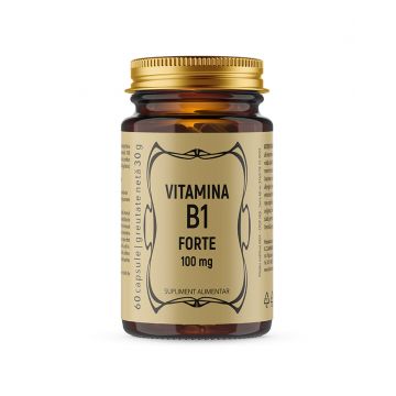 Vitamina B1, 60 capsule, Laboratoarele Remedia