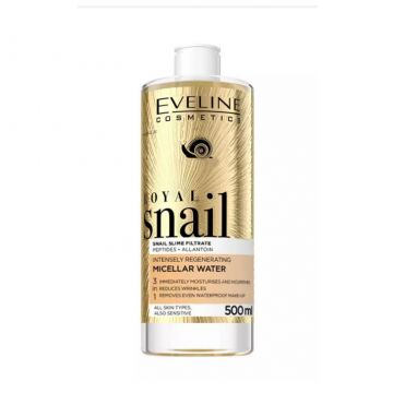 Apa micelară 3 în 1 Royal Snail Eveline Cosmetics, 500 ml (Gramaj: 500 ml)