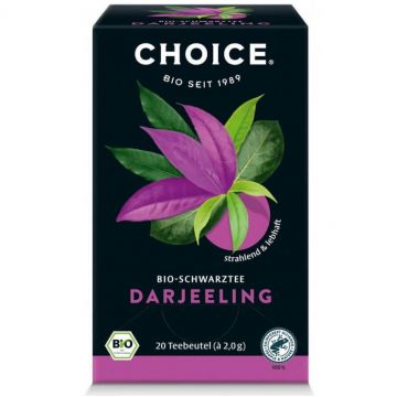 Ceai negru bio Darjeeling Choice, 20 plicuri, Yogi Tea
