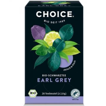 Ceai negru bio Earl Grey Choice, 20 plicuri, Yogi Tea