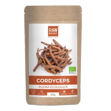 Cordyceps pudra Bio, 60g, Rawboost