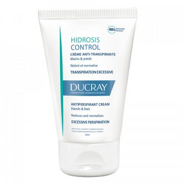 Crema anti-perspiranta Hidrosis Control, Ducray (Concentratie: Crema, Gramaj: 50 ml)