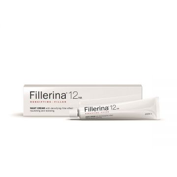 Crema de noapte cu efect de umplere Fillerina 12HA Densifying GRAD 3, 50 ml, Labo