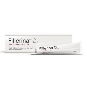 Crema de noapte cu efect de umplere Fillerina 12HA Densifying GRAD 5, 50 ml, Labo