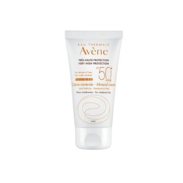 Crema minerala pentru protectie solara SPF50+, 50 ml, Avene