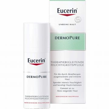 Crema pentru calmarea tenului predispus la acnee Dermo Pure Oil Control Eucerin, 50 ml