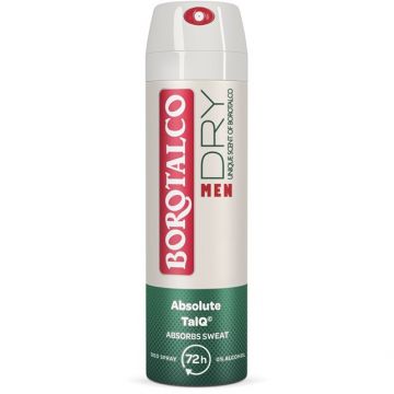 Deodorant Spray Borotalco Men Original, 150 ml (Gramaj: 3 x 40 ml)