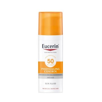 Emulsie antirid SPF 50+ Sun Protection Eucerin, 50 ml