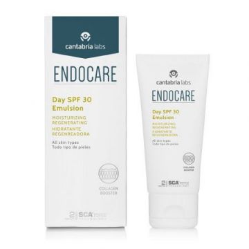 Emulsie de zi cu SPF 30 hidratanta si regeneratoare Cantabria Labs Endocare, SPF 30, 40 ml