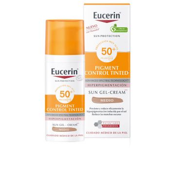 Emulsie impotriva hiper-pigmentarii tenului SPF 50+ Sun Protection Eucerin, 50 ml