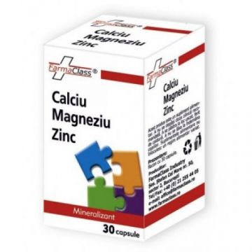 farma class calciu magneziu zinc ctx30 cps