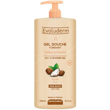 Gel de dus Délice de Karité, 1000ml, Evoluderm