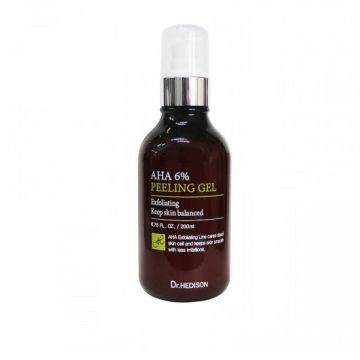 Gel de exfoliant cu acid AHA 6% Dr Hedison, 200 ml