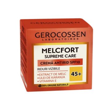 gerocossen melcfort supreme crema antirid 45+ spf10 50ml