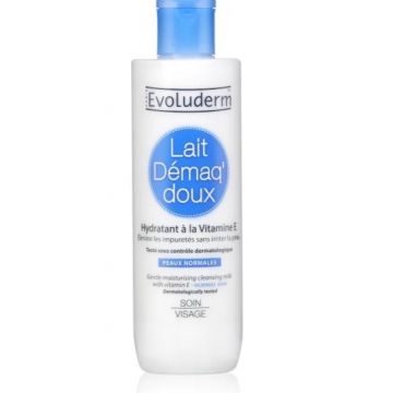 Lapte demachiant pentru ten normal, 250ml, Evoluderm