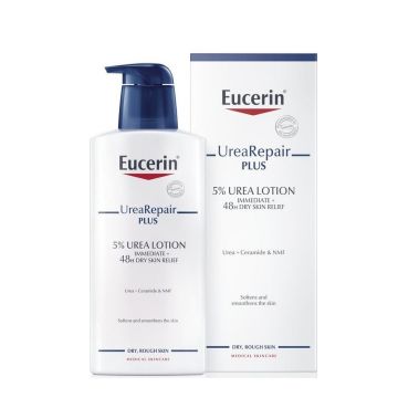 Lotiune de corp parfumata cu 5% uree Urea Repair Plus Eucerin, 400 ml