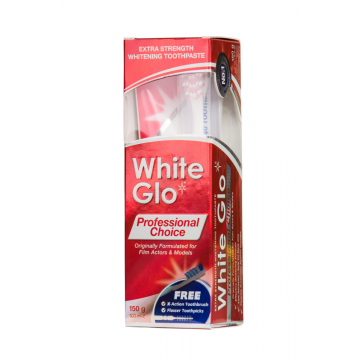 Pasta de dinti cu periuta Professional Choice, 100ml, White Glo