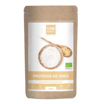 Proteina de orez pudra Bio, 250g, Rawboost