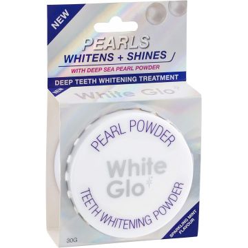Pudra de albire a dintilor Pearl Powder, 30g, White Glo