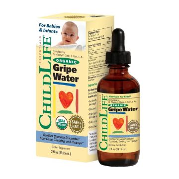 Secom Childlife Gripe Water Organic, 59,15ml