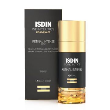 Ser anti-rid de noapte cu retinaldehida Isdinceutics Retinal Intense Isdin, 50 ml